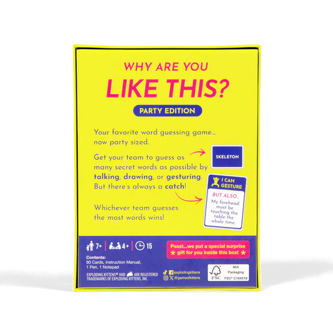 Why Are You Like This? - Party Mode | Grab and Game Edition