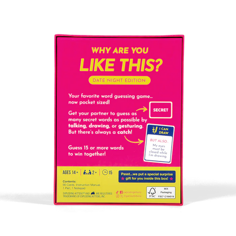 Why Are You Like This? - Date Mode | Grab and Game Edition