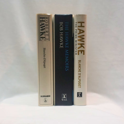 Collection of Three Bob Hawke Memoirs (Signed First Editions)