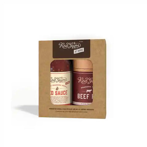 Red Sauce & Beef Rub BBQ Gift Pack