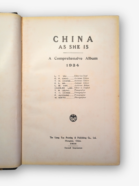 China As She Is: A Comprehensive Album (First Edition, Second Impression)