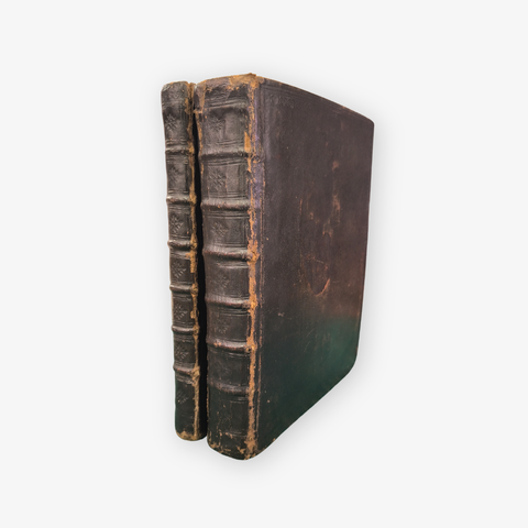 THE GENEVA BIBLE, or "Breeches" Bible, in two volumes, with the Scottish Metrical Psalter (c.1599 edition)