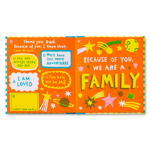 Dad, I Made You A Book | Fill-In Book