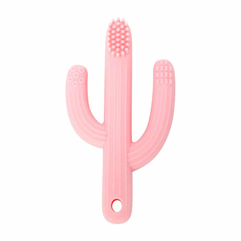Cactus Silicone Teether | Assorted Colours