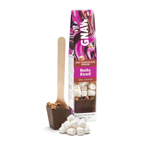 Hot Chocolate Spoon Rocky Road Milk Chocolate