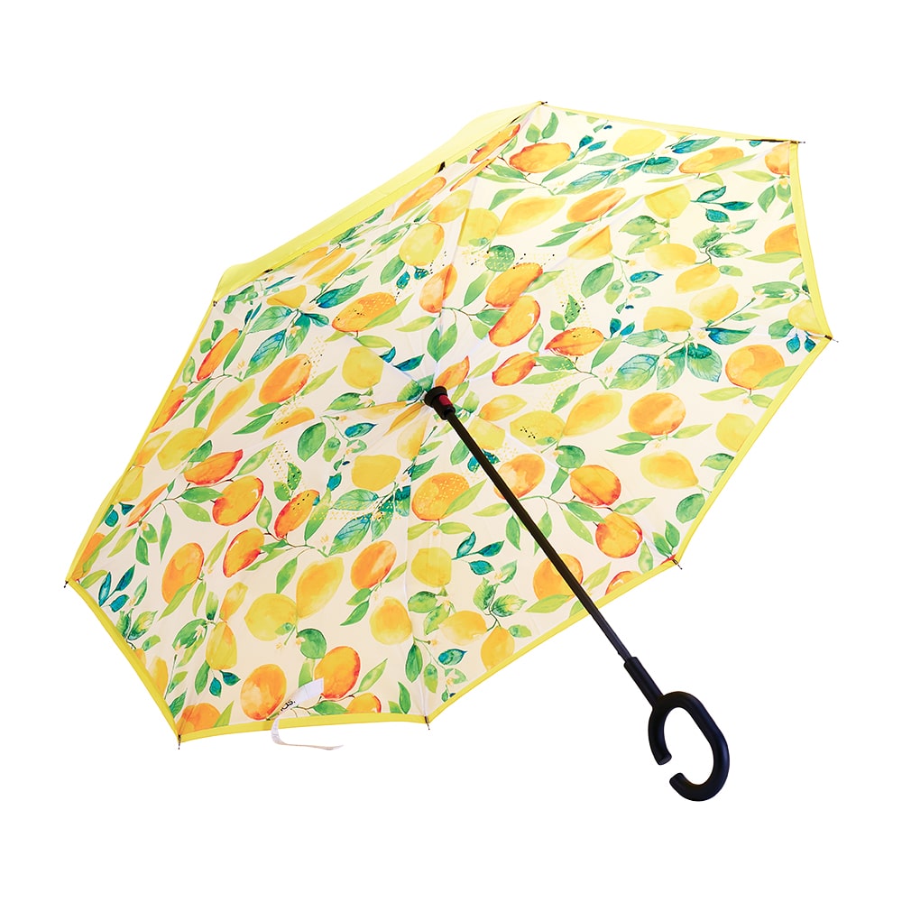 Reverse Umbrella - Navy Stripe