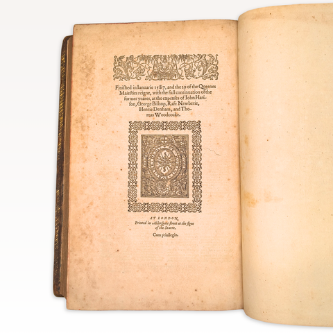Holinshed's Chronicles, three parts in two volumes (Revised "Shakespeare" Edition)
