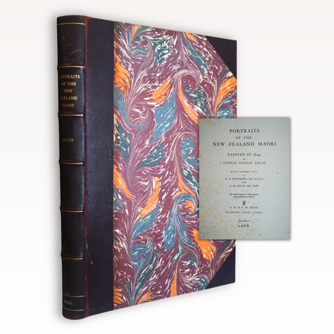 Portraits of the New Zealand Maori Painted in 1844 (Limited Facsimile of First Edition, Signed)