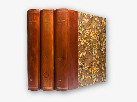 The Works of the Right Honourable Edmund Burke. Collected in Three Volumes (First Collected Edition)