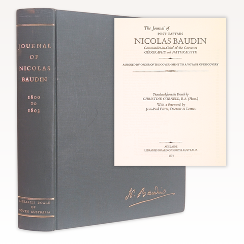 The Journal of Post Captain Nicholas Baudin (First Edition)