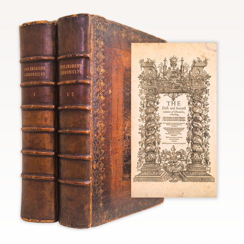 Holinshed's Chronicles, three parts in two volumes (Revised "Shakespeare" Edition)