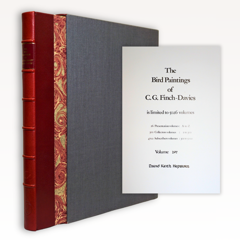 The Bird Paintings of C. G. Finch-Davies (Limited Deluxe Collector's Edition)