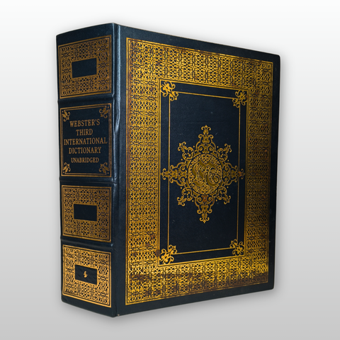 Webster's Third New International Dictionary of the English Language, Unabridged (Easton Press Collector's Edition)