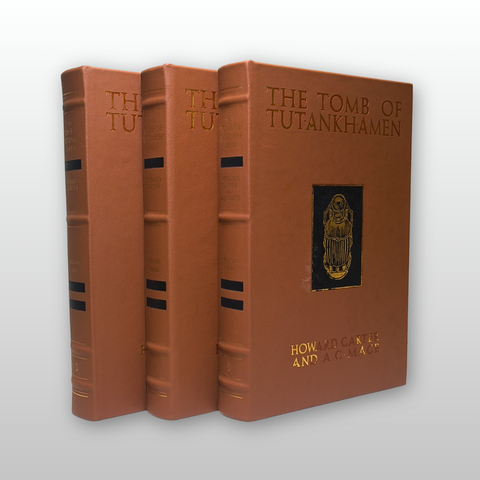 The Tomb of Tut-Ankh-Amun, 3 Volumes (Easton Press Collector's Edition)