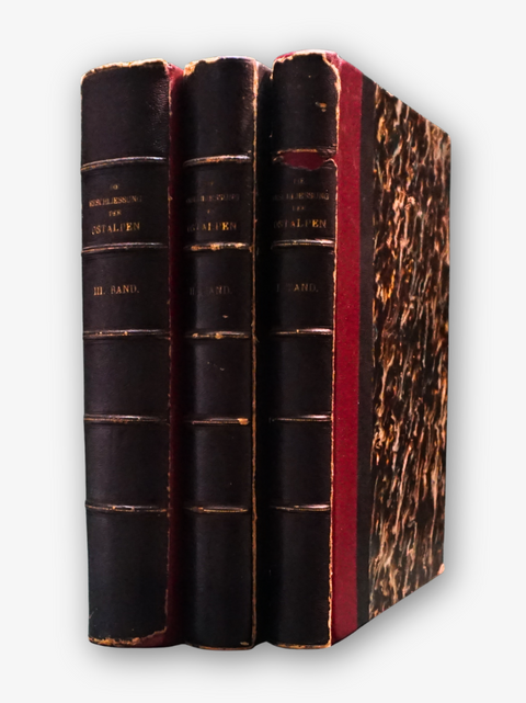 Die Erschliessung der Ostalpen, 3 Volumes (First Edition)