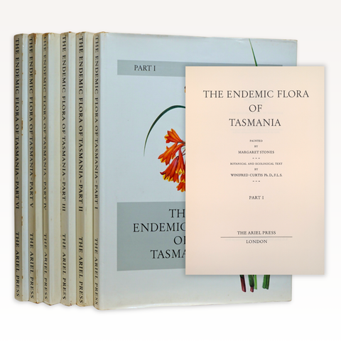 The Endemic Flora of Tasmania, 6 volumes (First Edition)