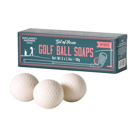 Golf Ball Soaps x 3 - Basil and Neroli