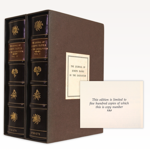 The Journal of Joseph Banks in the Endeavour, 1768–1771 (Limited Deluxe Edition)