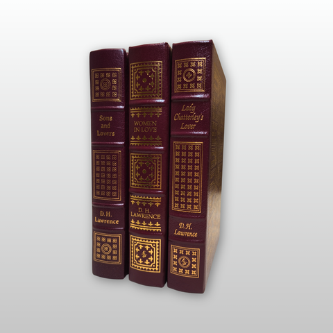 Lady Chatterley's Lover, Women in Love, Sons and Lovers (3 volumes, Easton Press Collector's Editions)