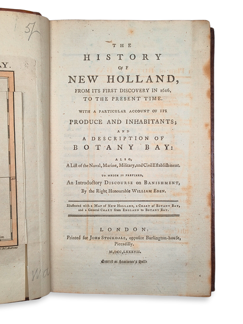 The History of New Holland, from its First Discovery in 1616, to the Present Time (First Edition)