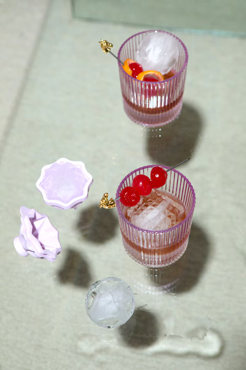 Brock Lilac Faceted Ice Mould