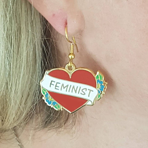 Feminist Earrings