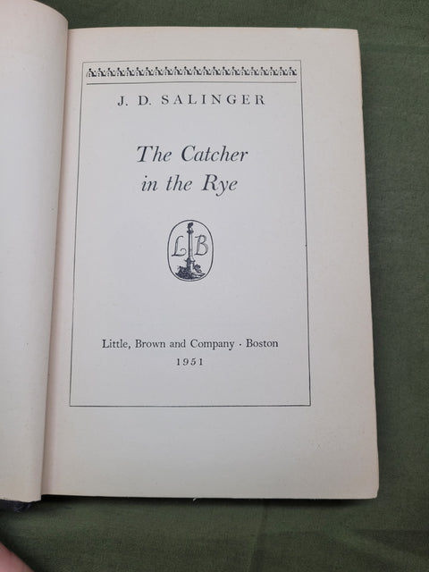 Catcher in the Rye (First Book Club Edition)