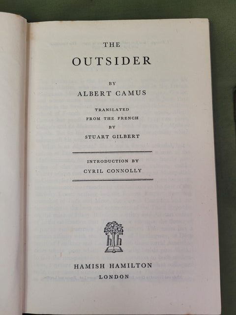 The Outsider (First Edition)