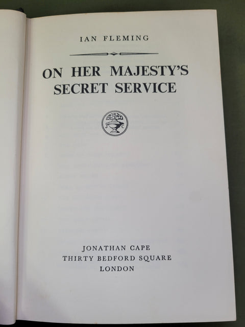 On Her Majesty's Secret Service