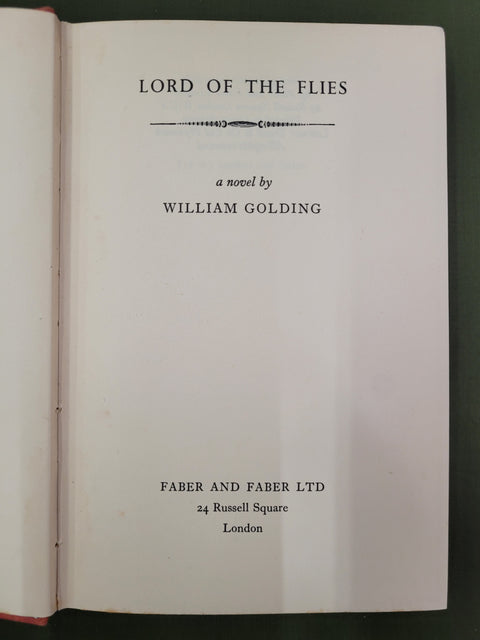 Lord of the Flies (First Edition)