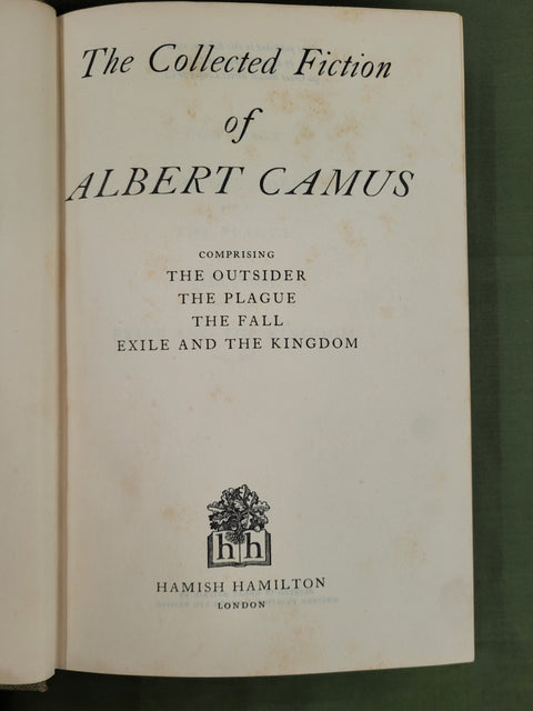 The Collected Fiction of Albert Camus