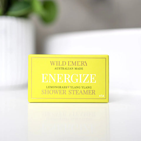 Energize Shower Steamer | Lemongrass x Ylang Ylang