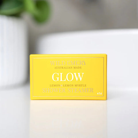 Glow Shower Steamer | Lemon x Lemon Myrtle