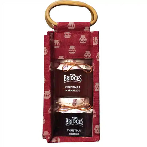 Mrs Bridges Christmas Breakfast Preserves | 2 Jar Set | 500g