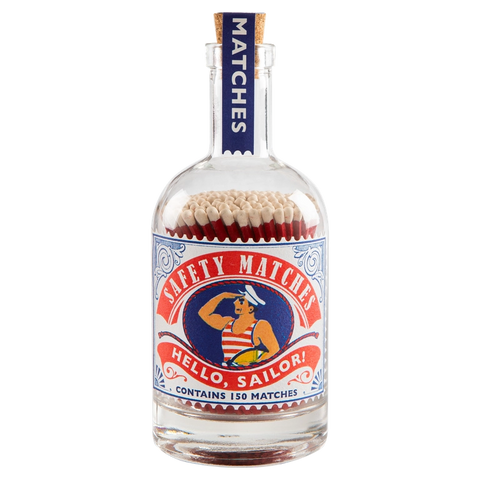 Hello Sailor Safety Match Bottle