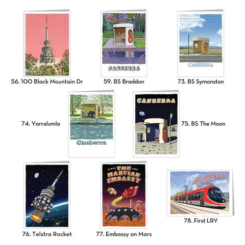 Assorted Canberra Gift Cards from Trevor Dickinosn - Harry Hartog gift idea