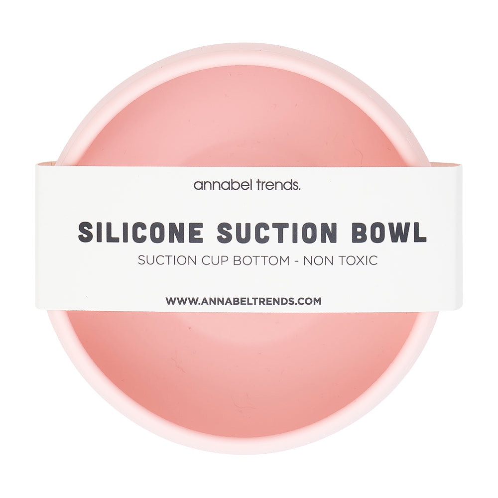 Lemon Silicone Suction Bowl