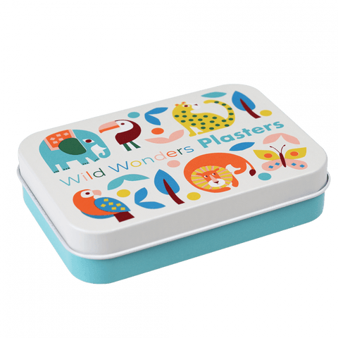 Wild Wonders Plasters In A Tin (pack Of 30)