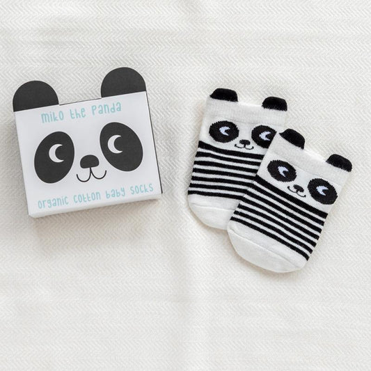 Panda Pair of Baby Socks