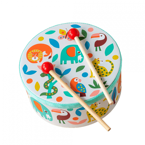 Drum with Drumsticks Wild Wonder