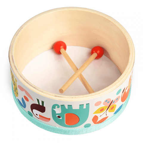Drum with Drumsticks Wild Wonder