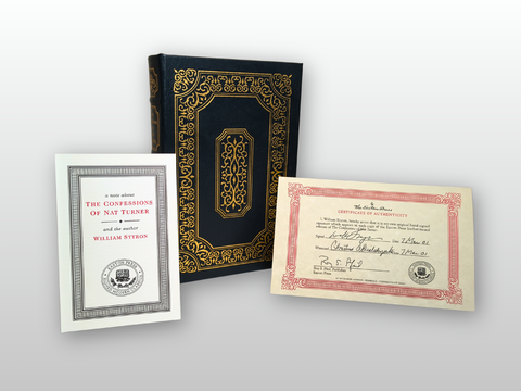 The Confessions of Nat Turner (Easton Press Signed Collector's Edition)
