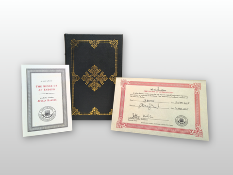 The Sense of an Ending (Easton Press Signed Collector's Edition)