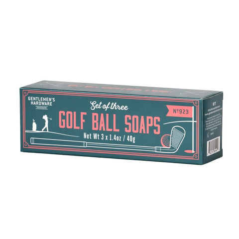 Golf Ball Soaps x 3 - Basil and Neroli