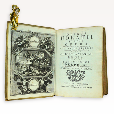 Quinti Horatii Flacci Opera (1727 Edition)