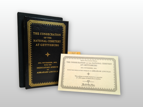The Consecration of the National Cemetary at Gettysburg (Easton Press Limited Edition)