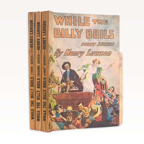 While the Billy Boils. First Series, Second Series, Third Series (First Paperback Edition)