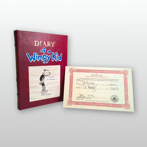 Diary of a Wimpy Kid (Easton Press Signed Collector's Edition)