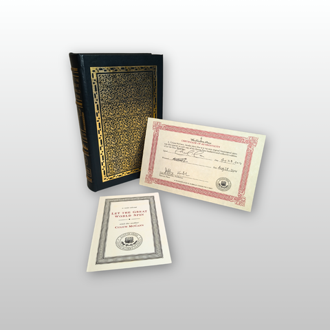 Let the Great World Spin (Easton Press Signed Collector's Edition)