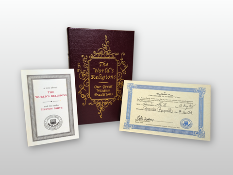 The World's Religions: Our Great Wisdom Traditions (Easton Press Signed Collector's Edition)